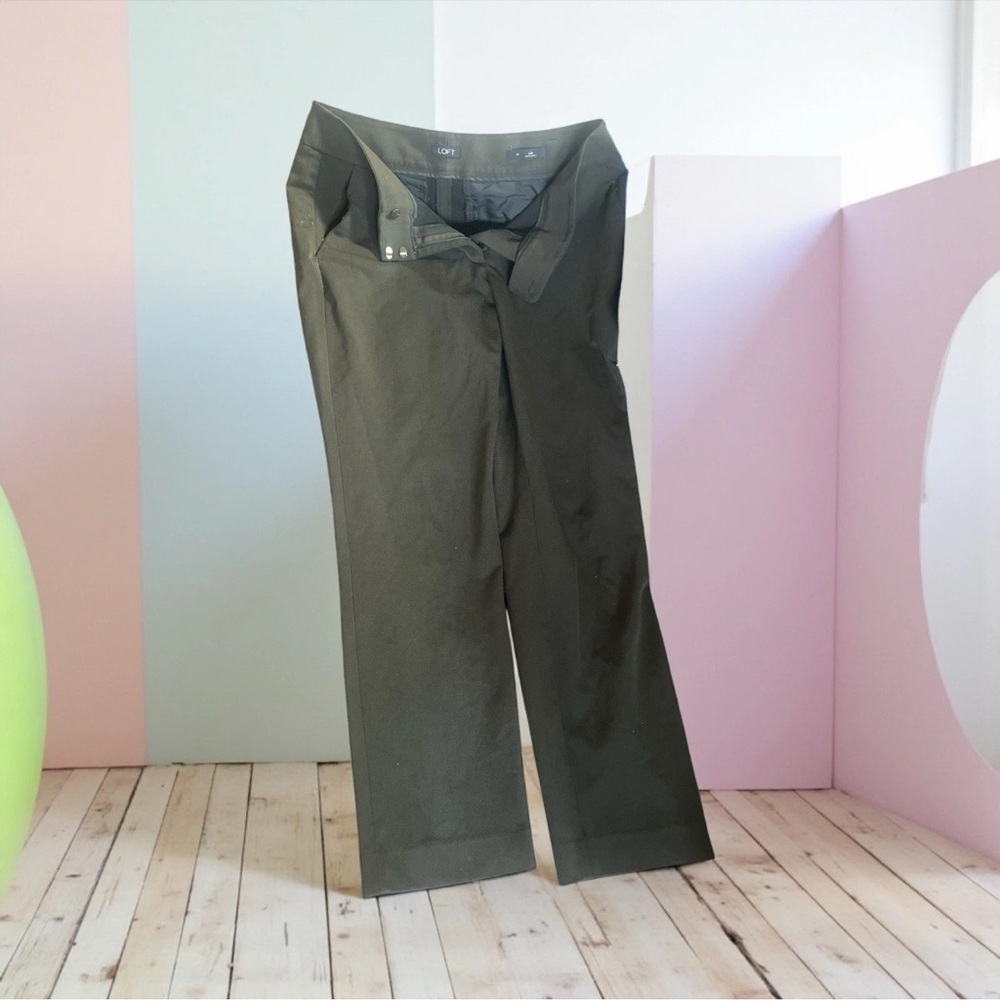 Ann Taylor Loft Olive Green  Size 8 Women’s Pants  Julie